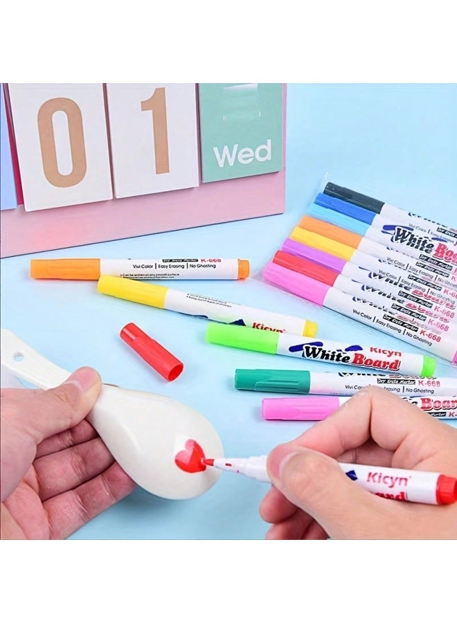 Magic Water Painting Pens for Kids – Interactive Floating Art with Non-Toxic Ink, Quick-Drying, Smooth Writing, Perfect for DIY Craft Projects, Creative Play, and Gifts – Includes 12 Bright Colors, Water-Based, Safe, Mess-Free, and Fun for Children - Image 3